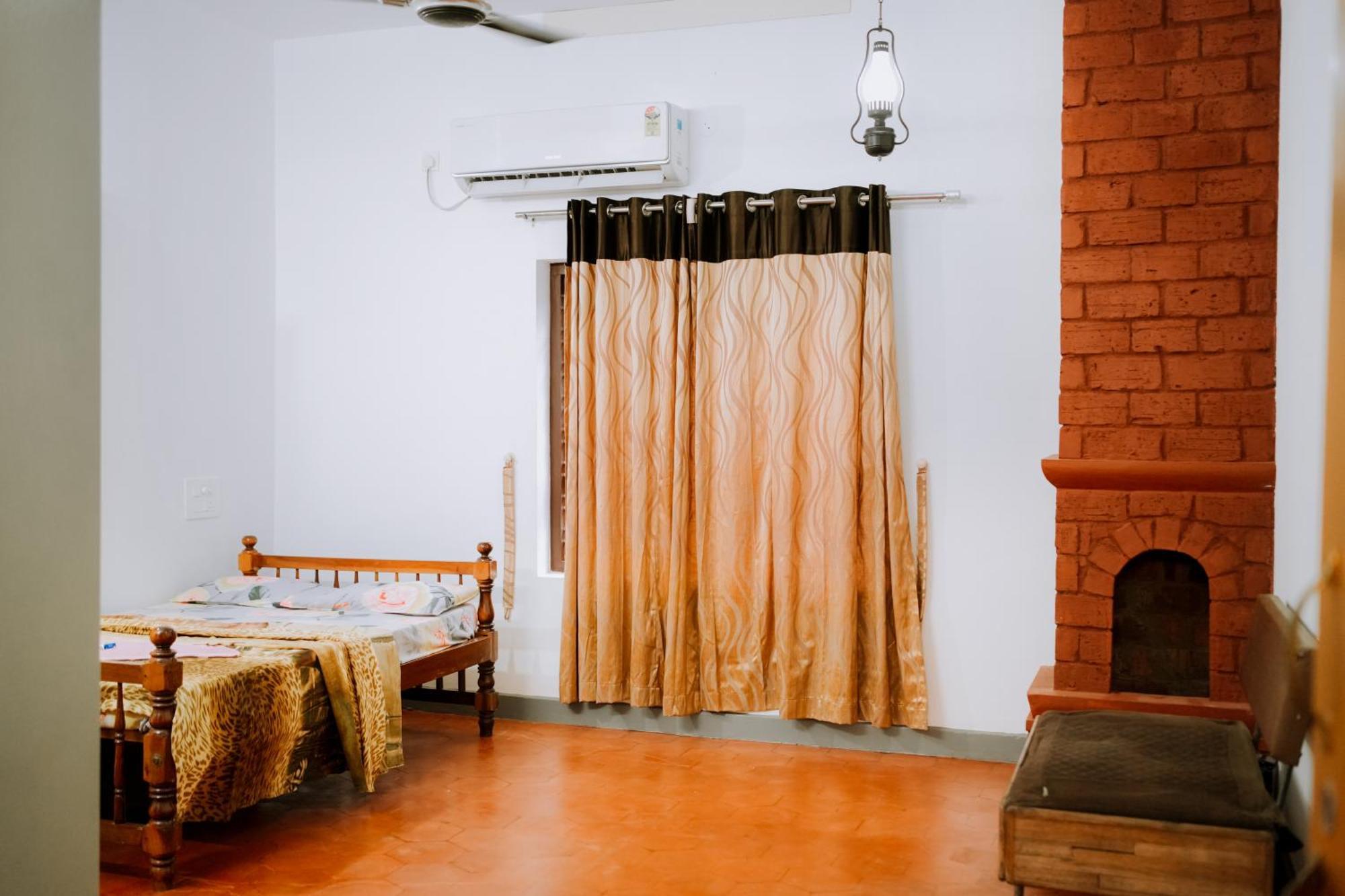Varkala- Aroma Ac Pvt Villa Hammocks Kitchen Buitenkant foto